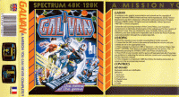 Galivan Cosmo Police ZX Spectrum US box art